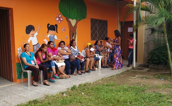 Women waiting for clinic